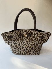 LEOPAR SÜET ÇANTA