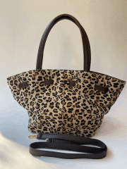 LEOPAR SÜET ÇANTA
