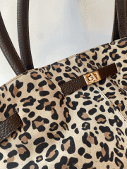 LEOPAR SÜET ÇANTA