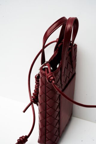 BORDO MINI ÇAPRAZ ÇANTA