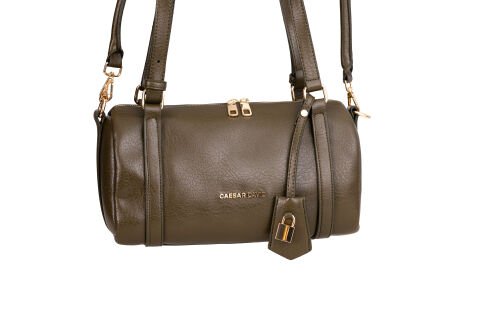 HAKİ SİLİNDİR KADIN ÇANTA