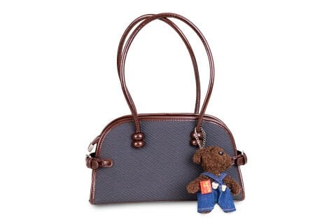 ANTRASİT DOKULU KUMAŞ  KADIN ÇANTA