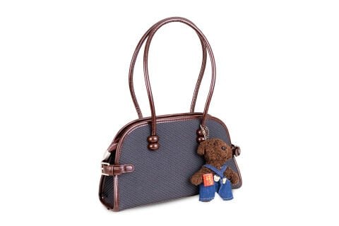 ANTRASİT DOKULU KUMAŞ  KADIN ÇANTA