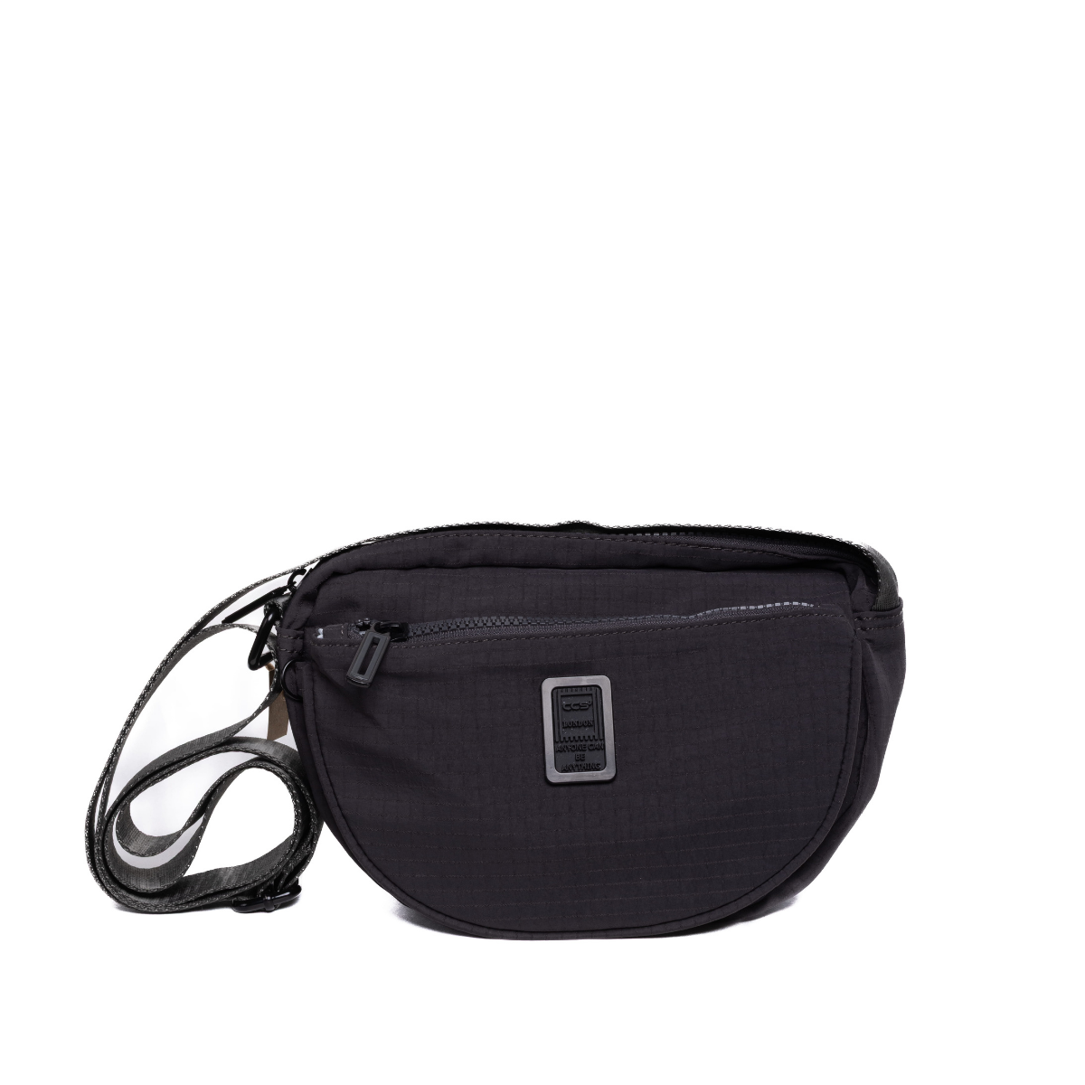 PARAŞÜT KUMAŞ OVAL ANTRASİT KADIN ÇANTA