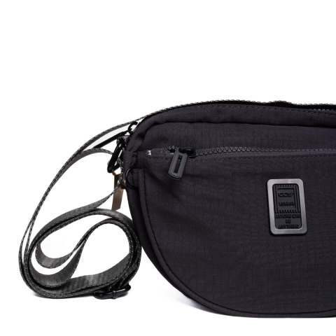 PARAŞÜT KUMAŞ OVAL ANTRASİT KADIN ÇANTA