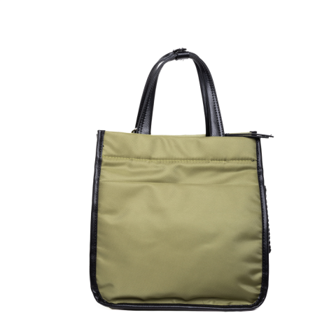 PARAŞÜT KUMAŞ HAKİ KARE KADIN ÇANTA