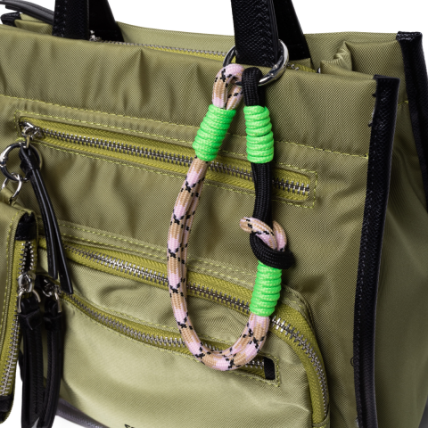 PARAŞÜT KUMAŞ HAKİ KARE KADIN ÇANTA