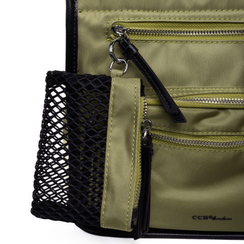 PARAŞÜT KUMAŞ HAKİ KARE KADIN ÇANTA