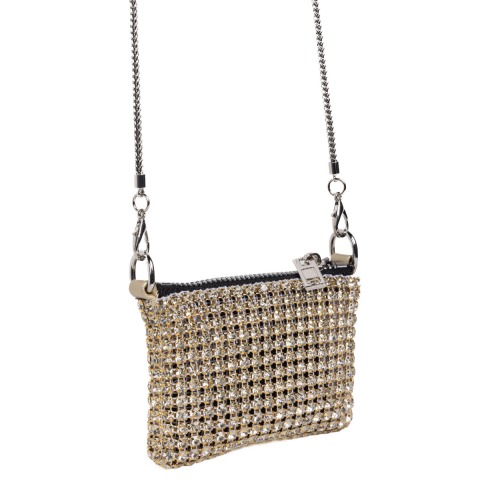 MINI YALDIZLI TAŞLI AKSESUAR KADIN ÇANTA