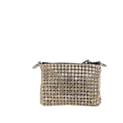 MINI YALDIZLI TAŞLI AKSESUAR KADIN ÇANTA