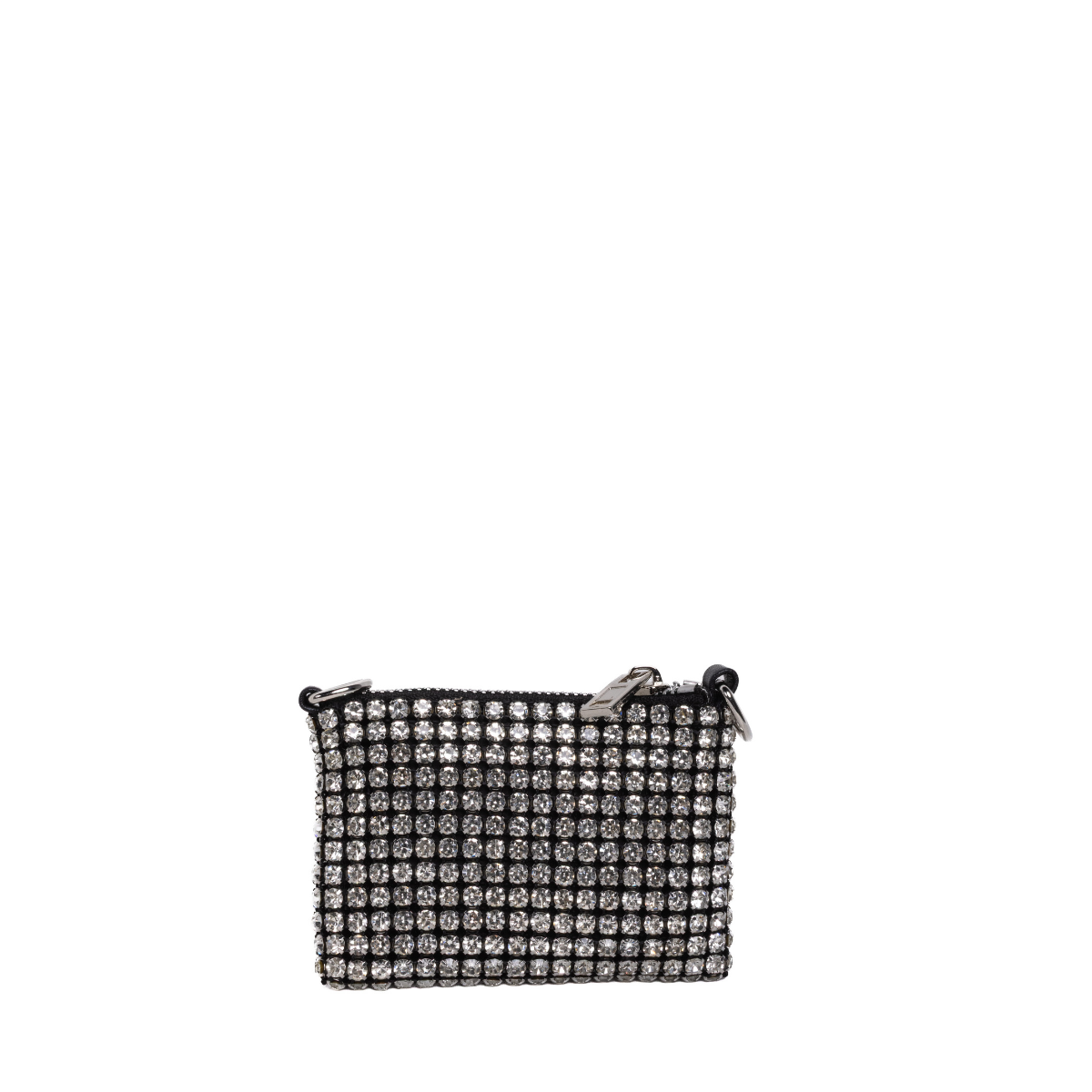 MINI GÜMÜŞ TAŞLI AKSESUAR KADIN ÇANTA