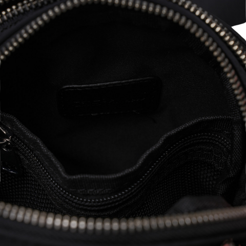 SİYAH PARAŞÜT KUMAŞ ÇAPRAZ KADIN ÇANTA