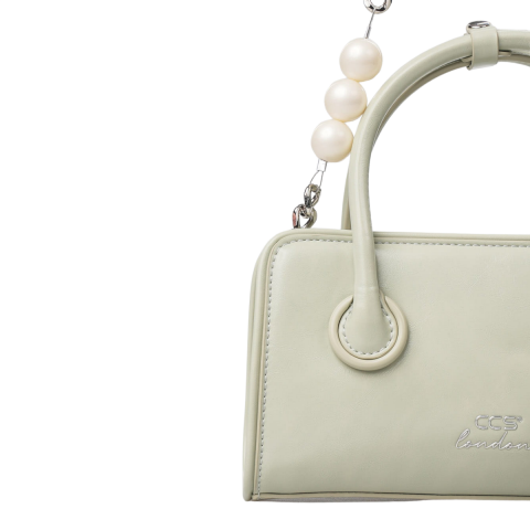 MİNT YEŞİLİ İNCİ ASKILI KADIN ÇANTA