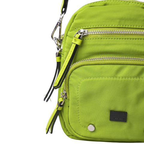 YEŞİL PARAŞÜT KUMAŞ ÇAPRAZ KADIN ÇANTA