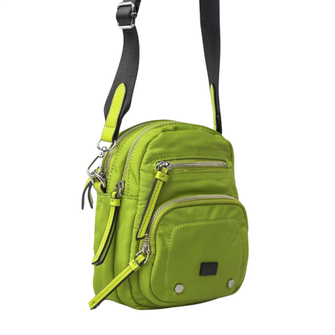 YEŞİL PARAŞÜT KUMAŞ ÇAPRAZ KADIN ÇANTA