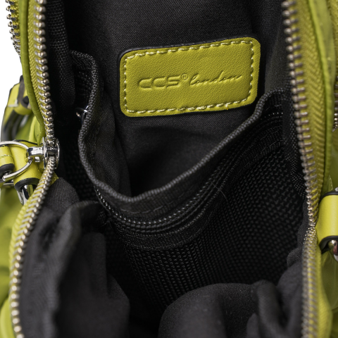 YEŞİL PARAŞÜT KUMAŞ ÇAPRAZ KADIN ÇANTA