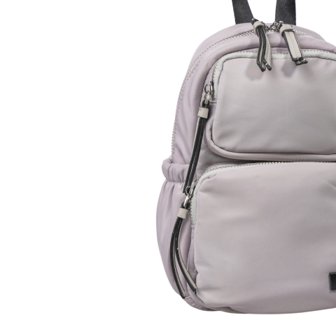 GRİ PARAŞÜT KUMAŞ SIRT/ÇAPRAZ KADIN ÇANTA