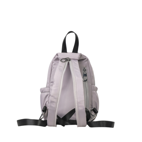 GRİ PARAŞÜT KUMAŞ SIRT/ÇAPRAZ KADIN ÇANTA