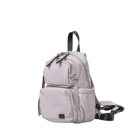 GRİ PARAŞÜT KUMAŞ SIRT/ÇAPRAZ KADIN ÇANTA