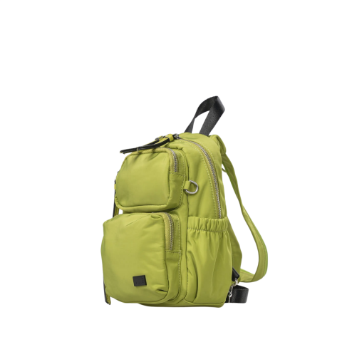 YEŞİL PARAŞÜT KUMAŞ SIRT/ÇAPRAZ KADIN ÇANTA