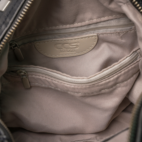 SİYAH YIKAMA DERİ SIRT/ÇAPRAZ KADIN ÇANTA