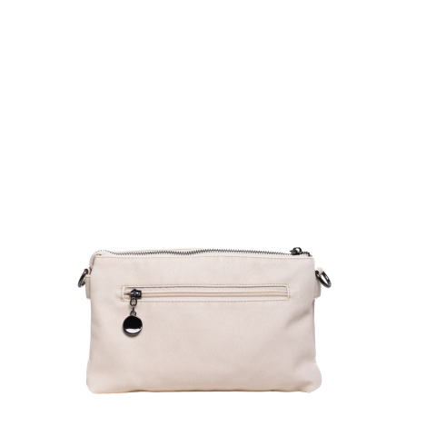 YUMUŞAK DERİ CLUTCH KADIN ÇANTA BEJ